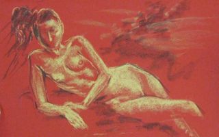Картина "Рыжая" Ирина Сергеева