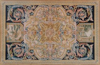 Китайский ковер из шерсти Carpet «SAVONNERIE R» S-155 340 x 488 см