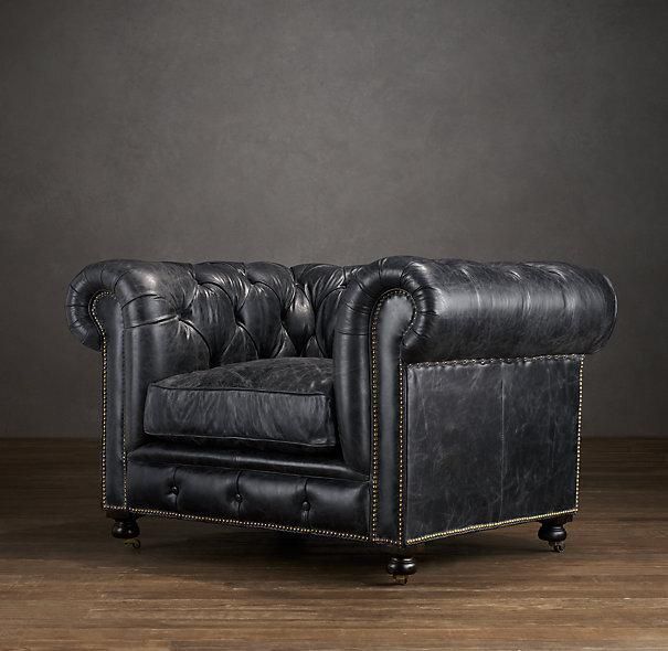 Кресло Sotogrande Chesterfield RS073-1 BD-3053826 черный