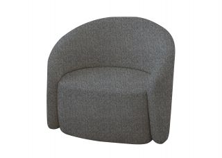 Кресло Ellipsefurniture Ellipse E7.1 (серый, рогожка) K4010201130401