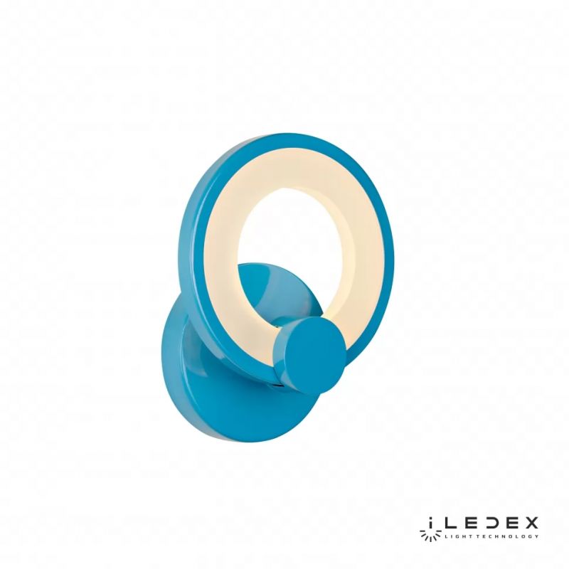 Настенный светильник iLedex Ring A001/1 Blue фото 1