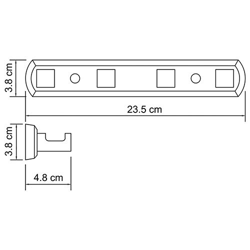 Кронштейн настенный WasserKRAFT Dill K-3974 фото 3