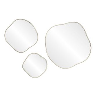 Зеркало в тонкой раме Smal Organic M Silver BD-3067261