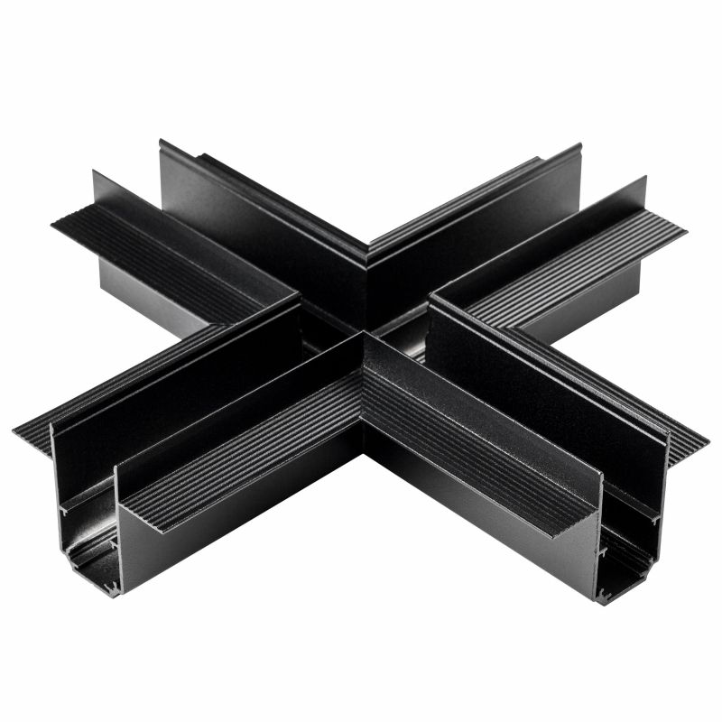 Соединитель X-образный встраиваемый Lightstar UNO ЧЕРНЫЙ 509287 фото 1