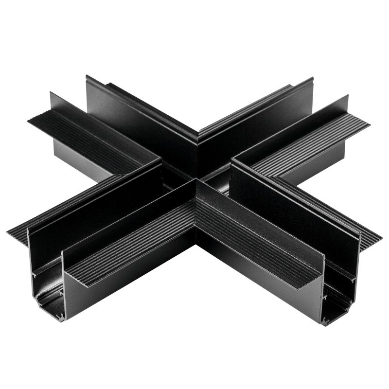 Соединитель X-образный встраиваемый Lightstar UNO ЧЕРНЫЙ 509287 фото 2