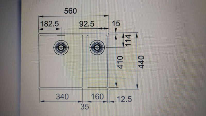 Мойка Franke SID 125.0443.363 кофе