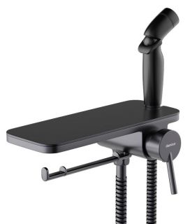 Гигиенический душ с полкой Damixa Jupiter 773500301 черный