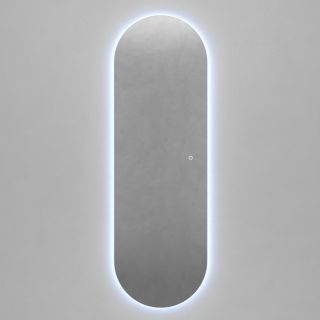 Зеркало безрамное с холодной подсветкой GENGLASS NOLVIS NF LED L BD-3044164, с сенсорным выключателем