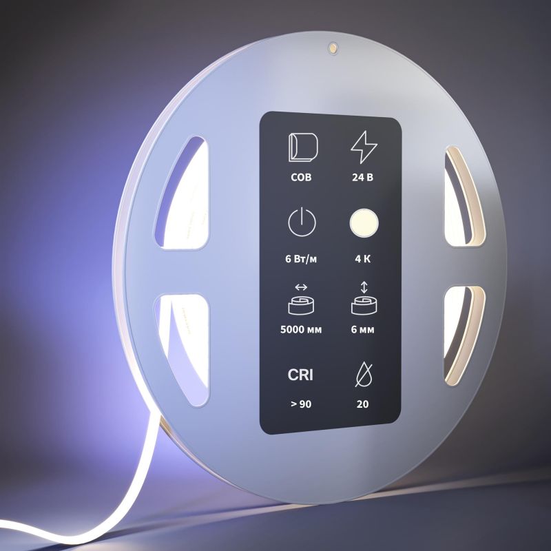 Светодиодная лента Maytoni COB светодиодная лента 6W LED 4000K 201068 фото 3