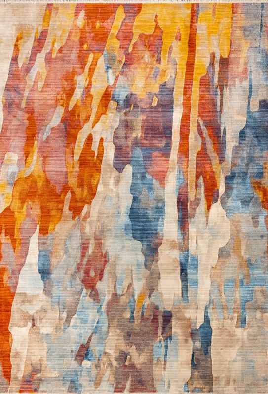 Турецкий ковер из полиэфирного шёлка Carpet «MYSTIC» 1078A-PINK-KEMIK 160 x 230 см фото 1