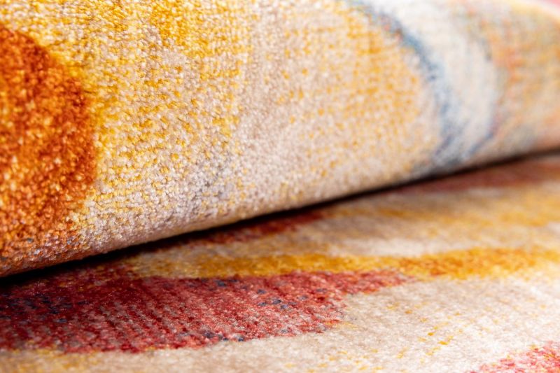 Турецкий ковер из полиэфирного шёлка Carpet «MYSTIC» 1078A-PINK-KEMIK 160 x 230 см фото 4
