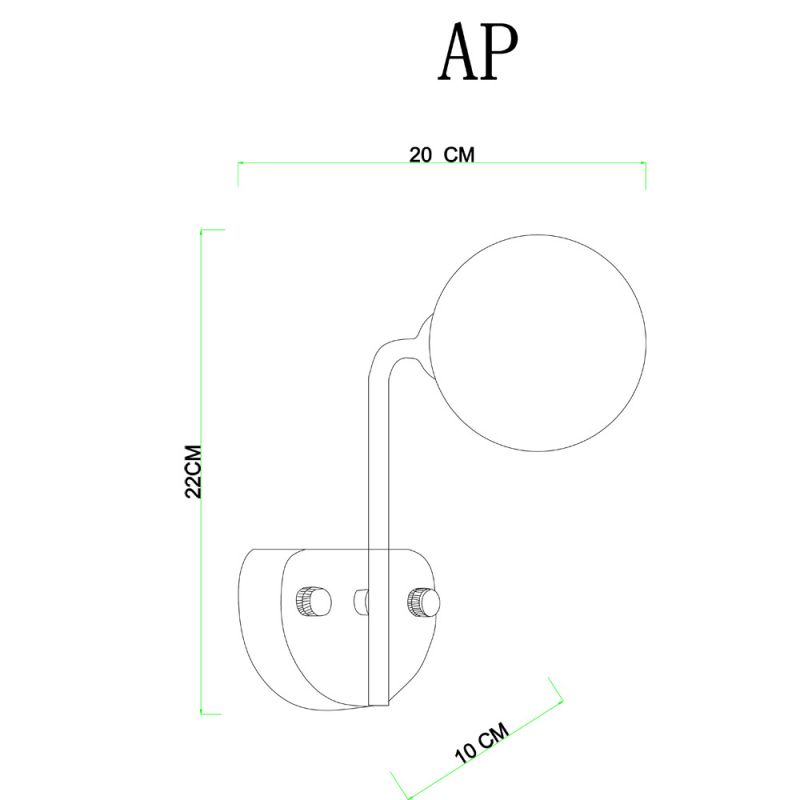 Светильник настенный 3360/15 AP-1 фото 2