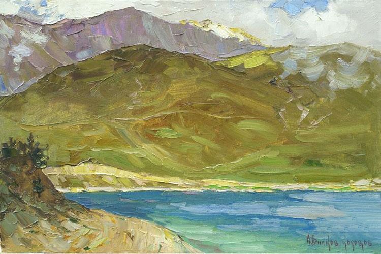 Картина "Горы" Вилков Андрей