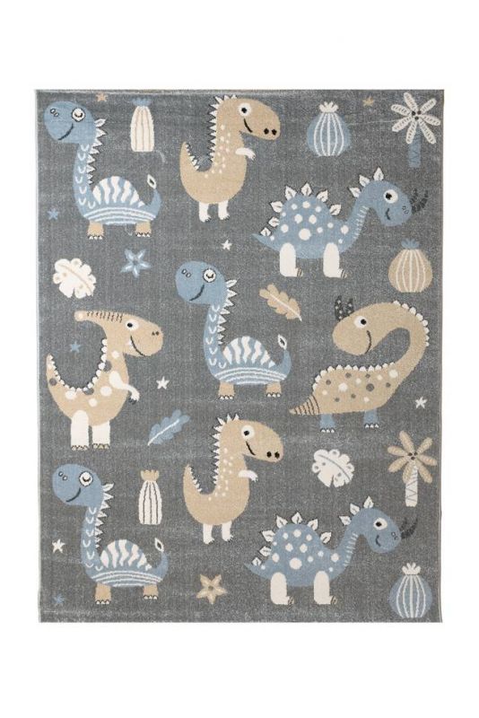 Ковер  NORRKIDS DRAGONS GREY NORR Mobler BD-2394977