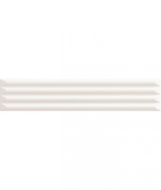 Керамическая плитка AVA UP WHITE CANNETTATO 5x25, 0.55 м2