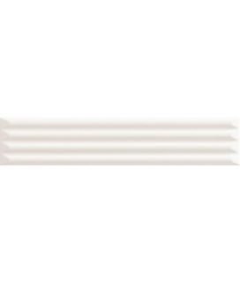 Керамическая плитка AVA UP WHITE CANNETTATO 5x25, 0.55 м2