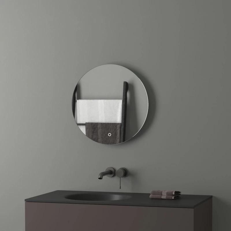 Зеркало для ванной EVOFORM Ledshine BY 2642, с LED-подсветкой и сенсорным выключателем Ø50см фото 3