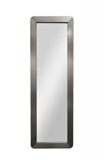 Зеркало напольное в раме Garda Decor матовый никель BD-3145044