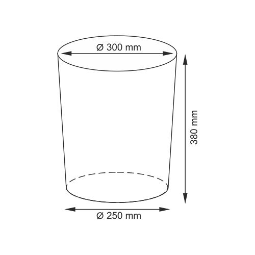 Плетеная корзина WasserKRAFT Main WB-410-S