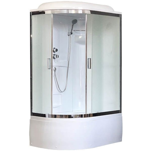 Душевая кабина Royal Bath RB 8120BK1-M-CH R 80x120