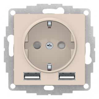 Розетка с USB-зарядкой Atlas Design BD-1247659