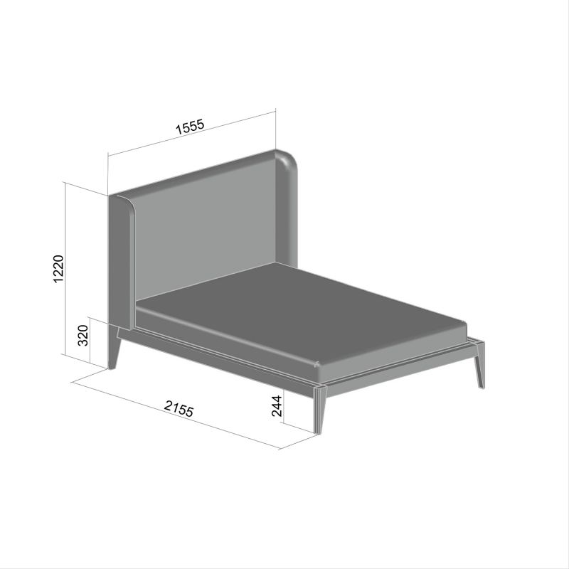 Кровать BraginDesign Fly BD-1834186