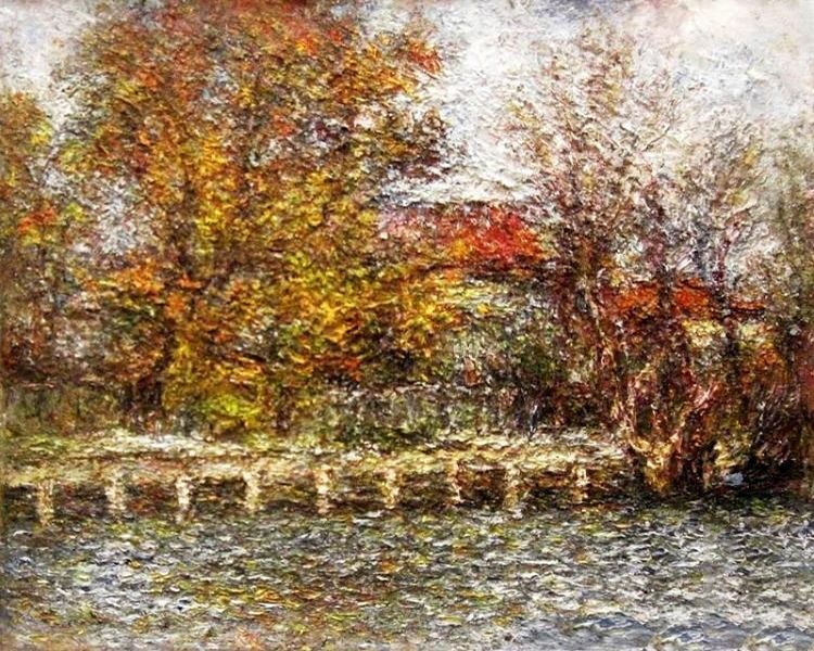 Картина "Осень в Живерни" Желнов Николай