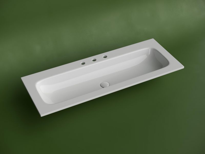 Раковина Ceramica Nova GRACE CN7024 121 см., белая фото 2