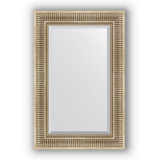 Зеркало с фацетом в багетной раме 57х87 Evoform EXCLUSIVE BY 1238 серебряный акведук