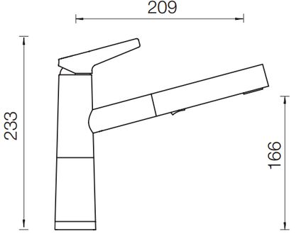 Смеситель Schock Sc-510-D Cristalite 710473