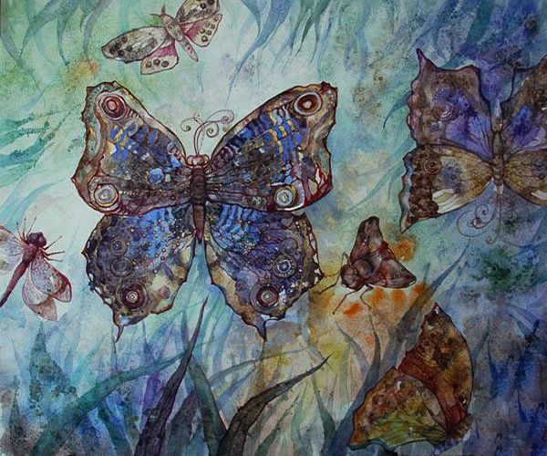 Картина "Бабочки" Подгаевская Марина