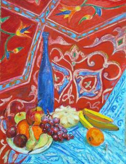 Картина "Мароканский натюрморт" Аркадий Поляков