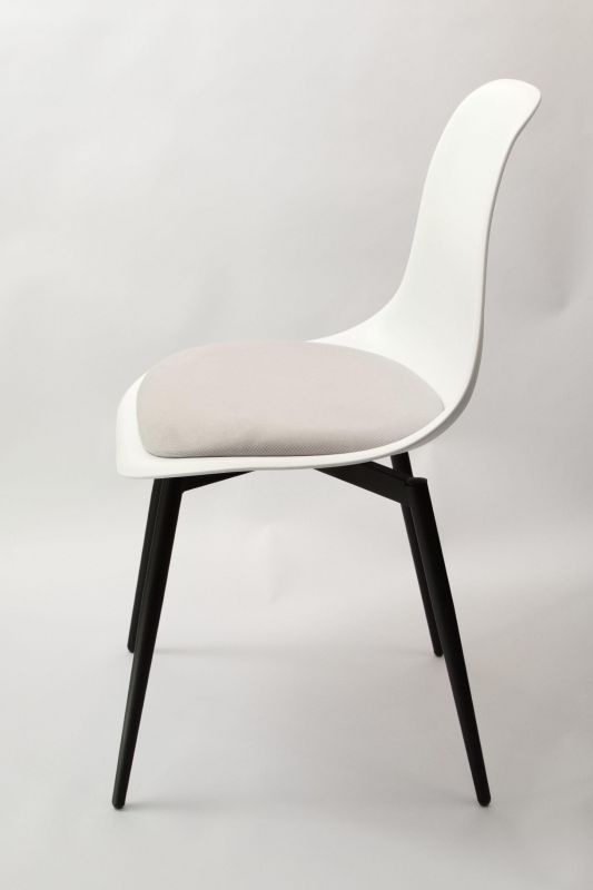 Стул ZiP-mebel Туссе чёрный /белый, серый R101776BA1 фото 3