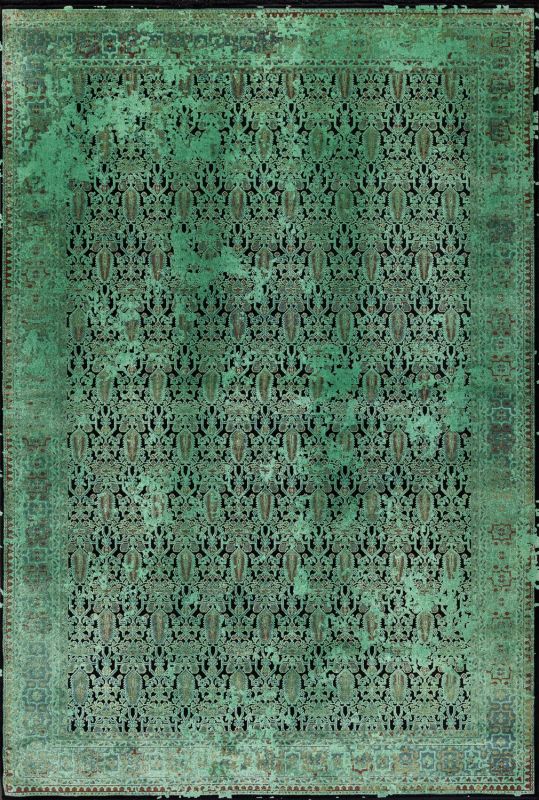 Турецкий ковер из полиэстера Carpet «FABULOUS» 2172A-BLK-SHCRE 240 x 340 см фото 1
