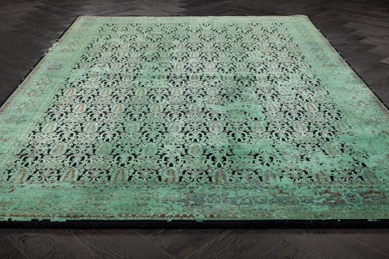 Турецкий ковер из полиэстера Carpet «FABULOUS» 2172A-BLK-SHCRE 240 x 340 см фото 2
