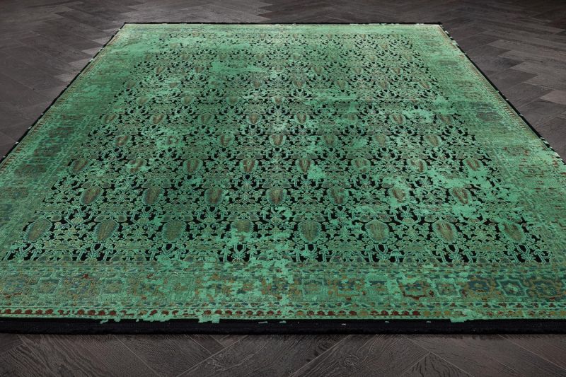 Турецкий ковер из полиэстера Carpet «FABULOUS» 2172A-BLK-SHCRE 240 x 340 см фото 3