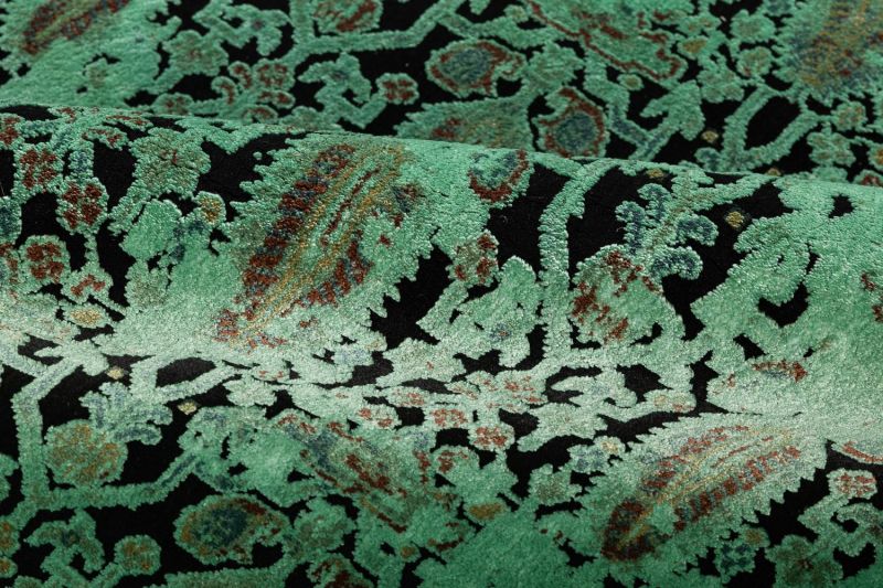 Турецкий ковер из полиэстера Carpet «FABULOUS» 2172A-BLK-SHCRE 240 x 340 см фото 4