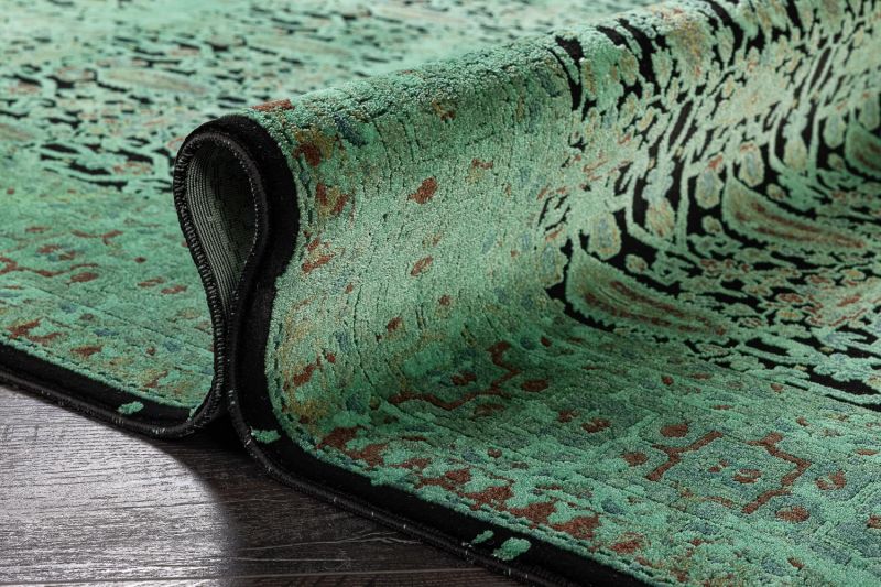 Турецкий ковер из полиэстера Carpet «FABULOUS» 2172A-BLK-SHCRE 240 x 340 см фото 8