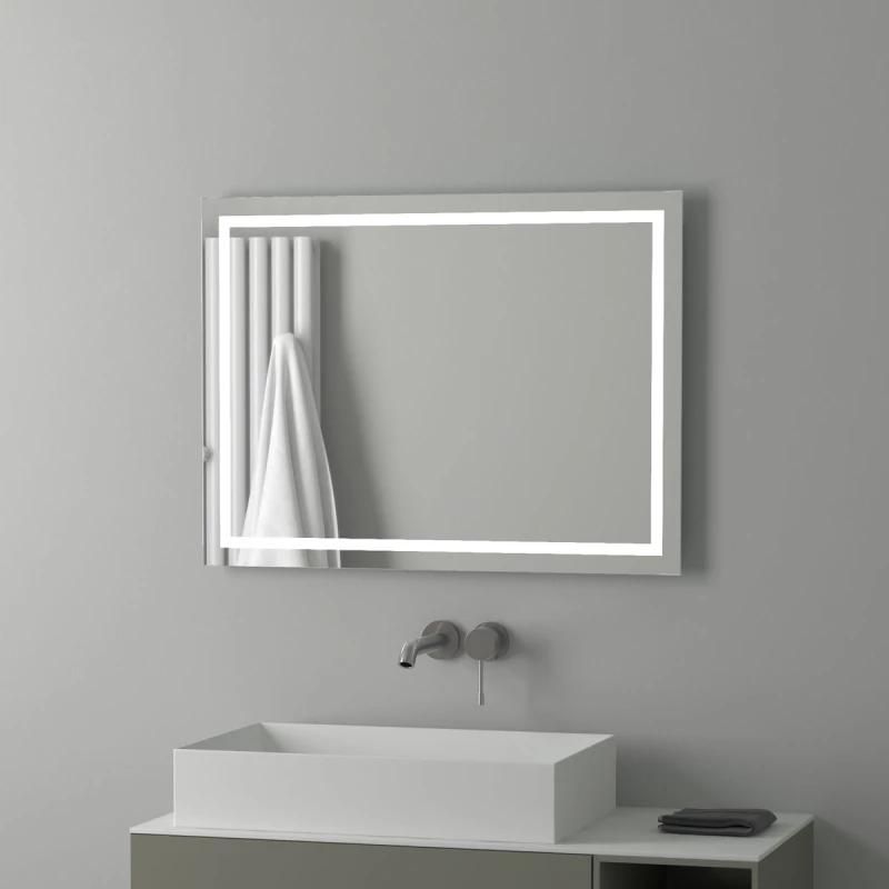 Зеркало для ванной EVOFORM Ledline BY 2135, с LED-светильником 80х60см фото 2