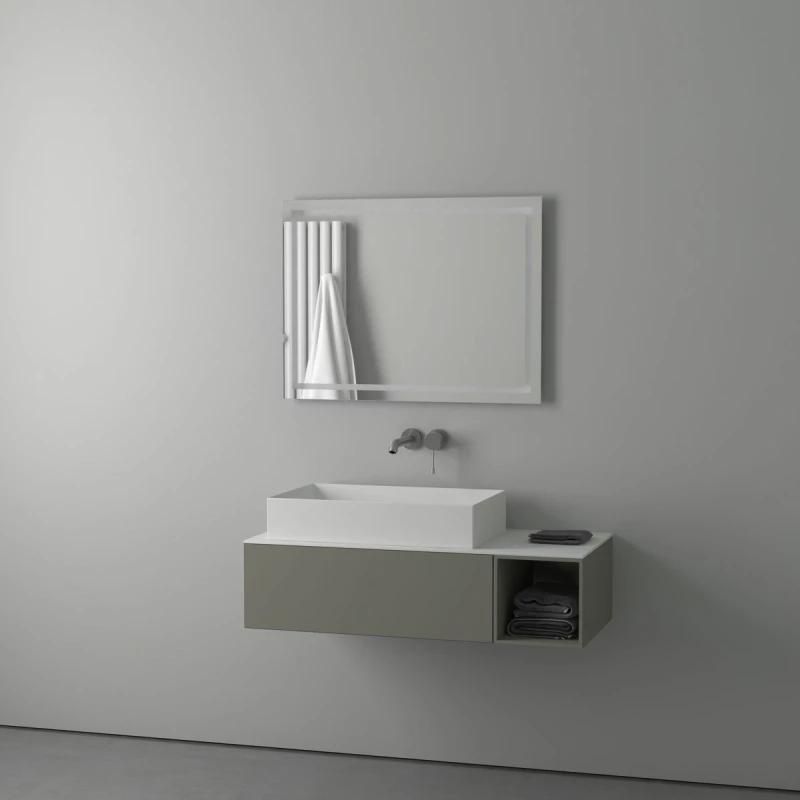 Зеркало для ванной EVOFORM Ledline BY 2135, с LED-светильником 80х60см фото 5