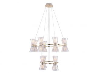 Люстра Shade clear glass Newport 3610 E14 60W 3614/S gold new