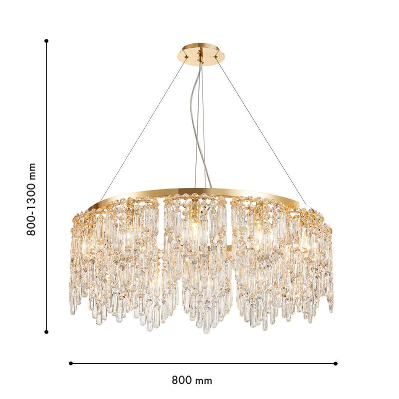 Подвесная люстра Favourite Diadem E14 40W 4724-12P фото 3