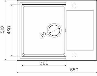 Кухонная мойка Omoikiri Daisen 4993681 карамель