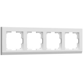 Рамка на 4 поста (белый) Werkel W0041801