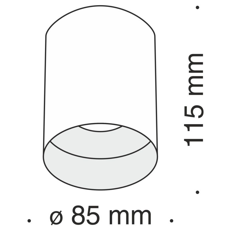 Потолочный светильник Alfa C014CL-01B