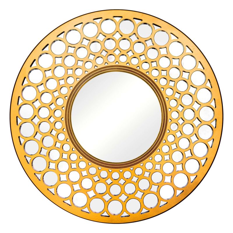 Зеркало BountyHome Round Gold BD-2176318 фото 1