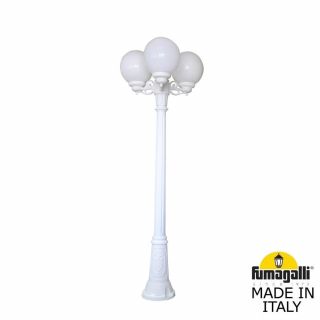 Садово-парковый фонарь Fumagalli GLOBE 250 белый, бежевый G25.158.S30.WYF1R