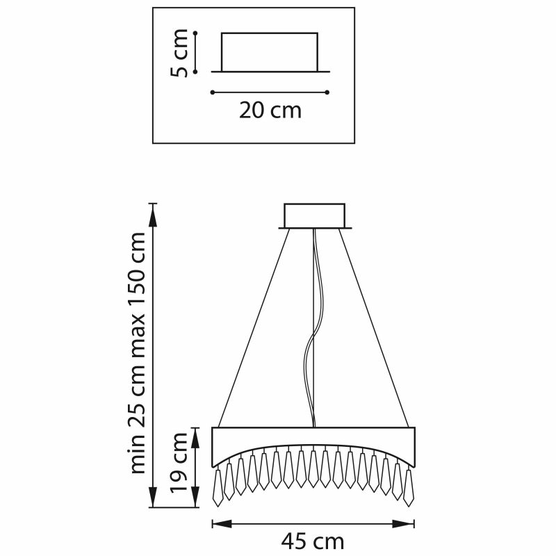 Люстра подвесная Lightstar Helio 703143