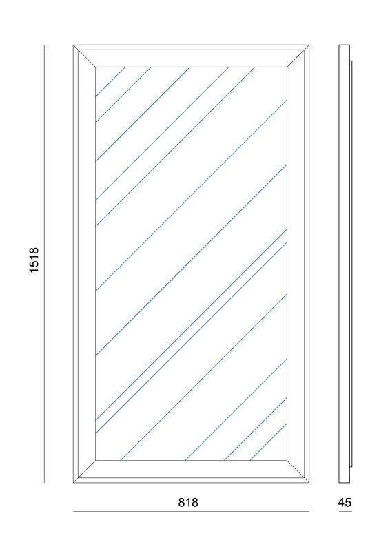 Зеркало Мебельная мастерская Строгановых FRAME BD-3057245 фото 3