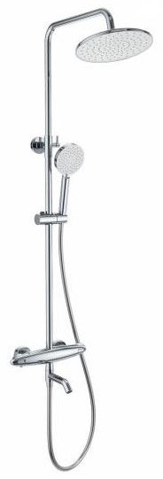 Душевая стойка с термостатом WONZON & WOGHAND WW-B3031-A1-CR Хром фото 1